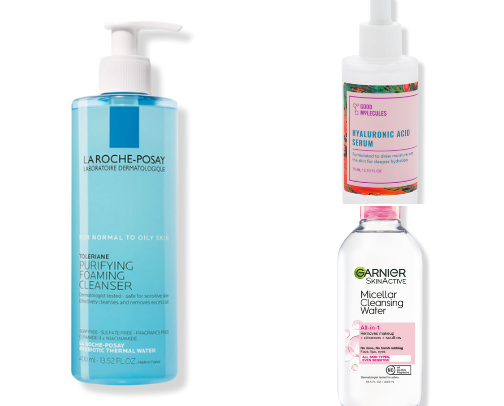 My Sensitive-Skin Approved Skincare Routine 🧴🧖🏽‍♀️ cover photo collage