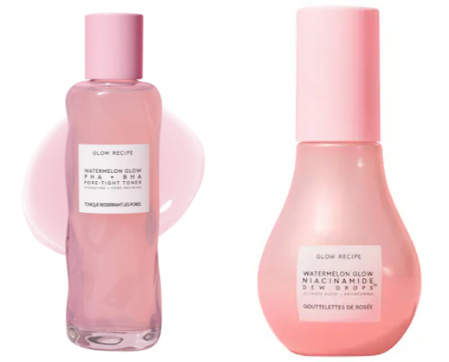 favourite glow recipe products cover photo collage