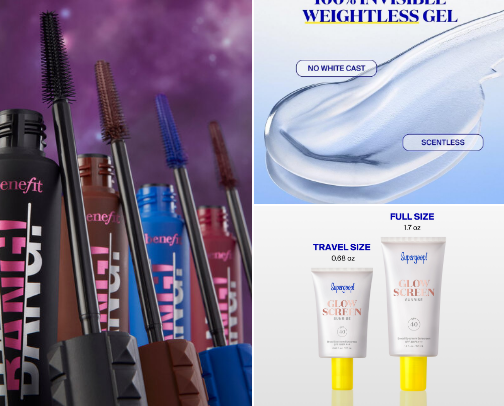 My favorite beauty recs cover photo collage
