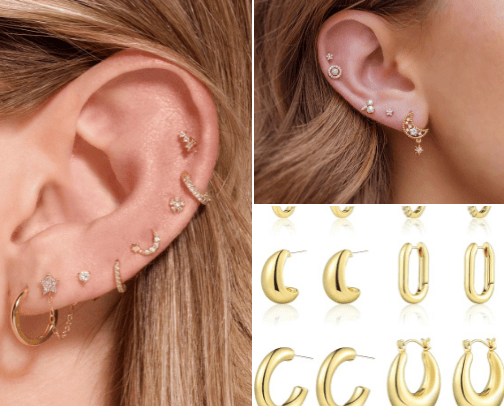 jewelry cover photo collage