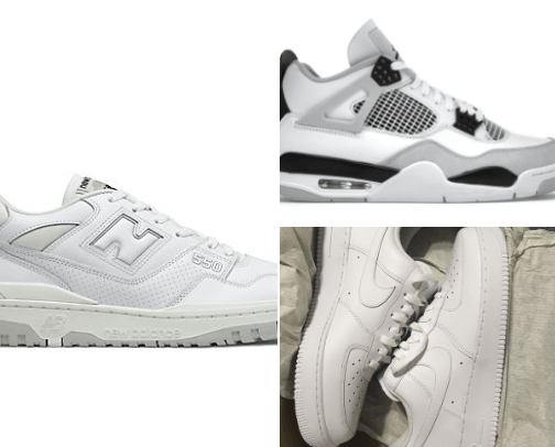 Shoes cover photo collage