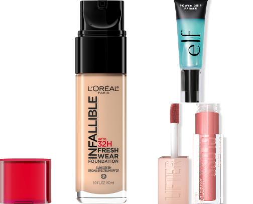 Drugstore gems: my must-have makeup picks 🌸 cover photo collage