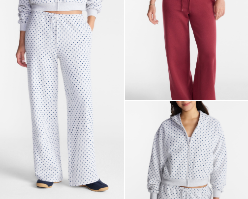 Women’s matching sets cover photo collage