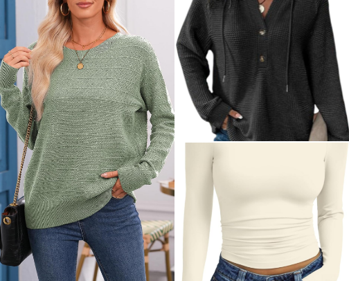 Comfortable Style Finds: Casual Everyday Clothing and Accessories.  Something for Everyone to Wear! cover photo collage