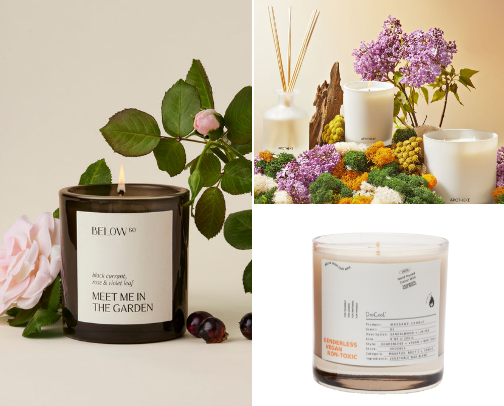 The Candles You Need for A Warm and Cozy Home cover photo collage