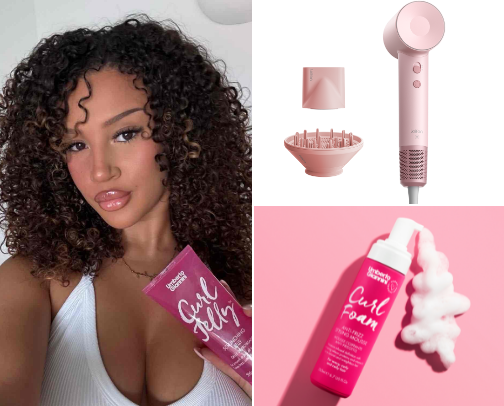 MUST HAVE curly hair treatment products! Frizz ? Gone. Gives Volume , shine and protection. cover photo collage