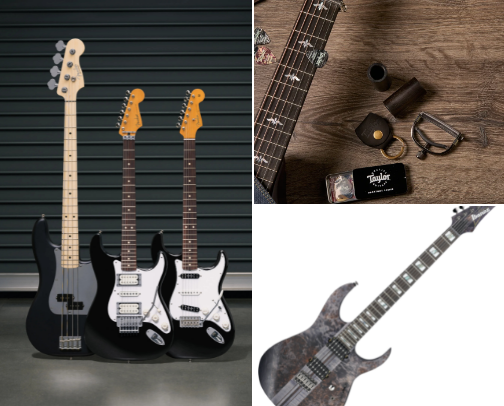 My music toys! cover photo collage