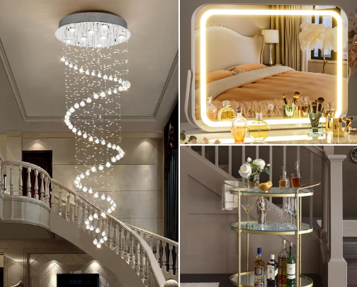 Things Currently Making My House Feel Expensive cover photo collage