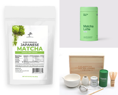 Matcha Lovers cover photo collage