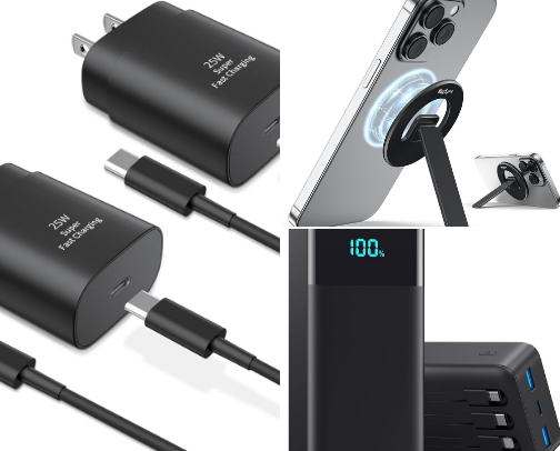 Phone Accessories I Can't Live Without cover photo collage