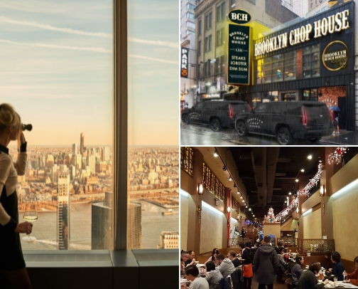 Top restaurants in New York City cover photo collage
