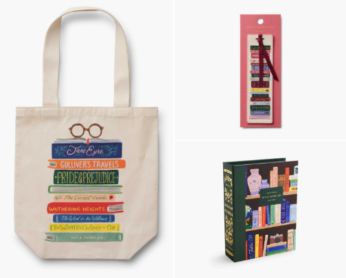 Bookish Gifts for the Book Lover cover photo collage