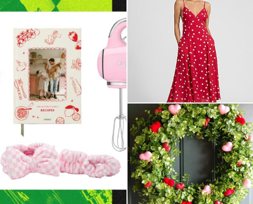 Valentines day gift idea cover photo collage
