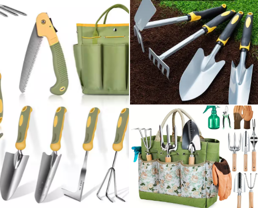 GARDENING ESSENTIALS cover photo collage