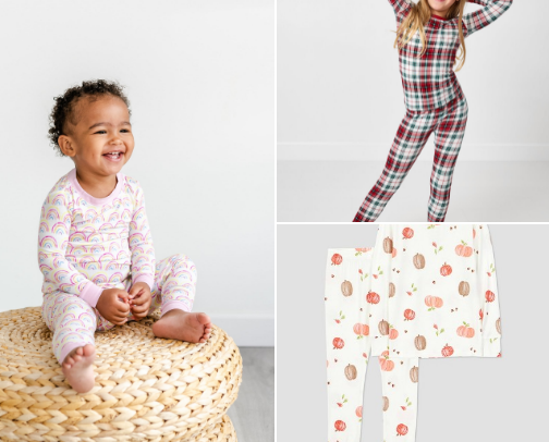 Toddler Pajamas cover photo collage
