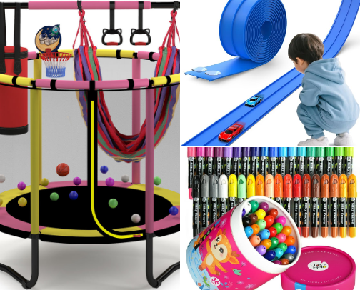 The Ultimate Toddler Gift Guide 2025 🎄✨ cover photo collage