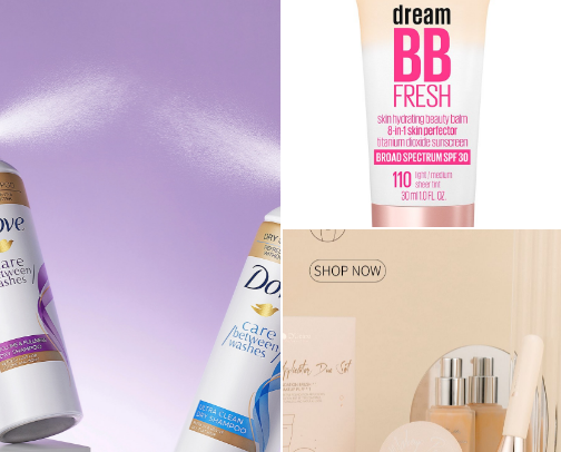My favorite beauty recs cover photo collage