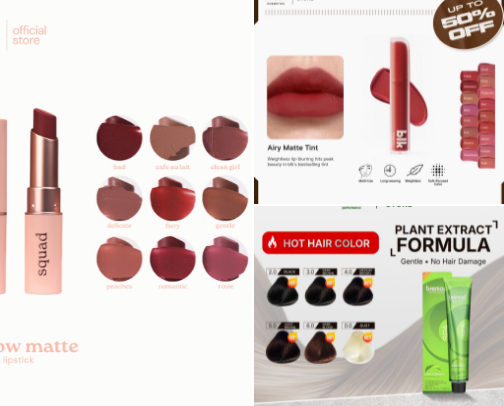 beauty finds that just hit different cover photo collage