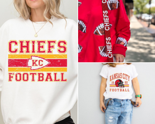 Let's Go Chiefs! ❤️💛 cover photo collage