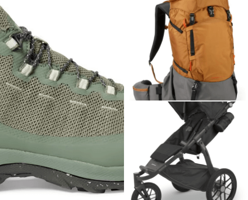 Hiking Gear cover photo collage
