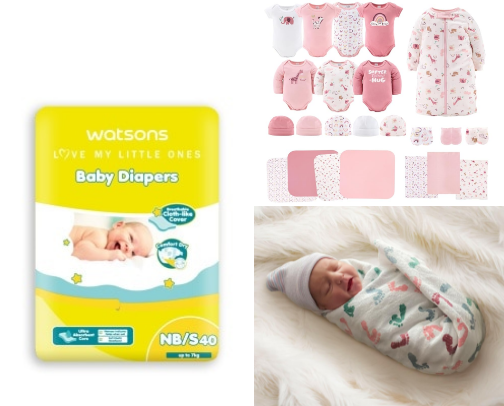 Baby Nesting Essentials cover photo collage