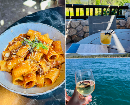 Lake Tahoe: Where to Eat and Drink cover photo collage