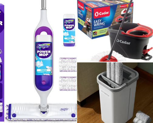 Top Selling Mop's and Vacuum's cover photo collage