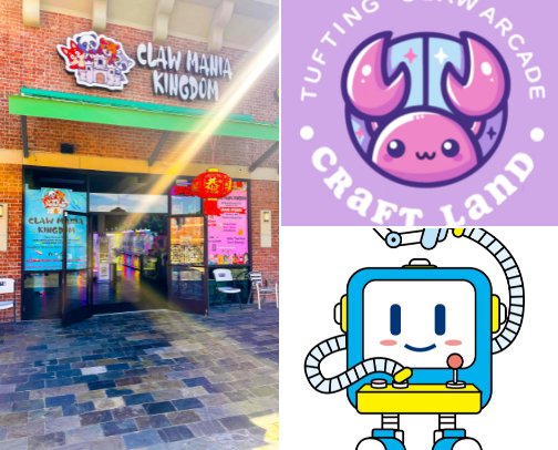 Claw Machine Fun in HTX 🧸🕹️❤️ cover photo collage