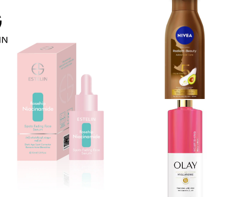 My Real Glow up Essentials ✨ cover photo collage