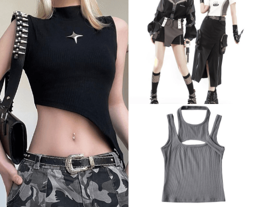 cyber fashion finds !! cover photo collage