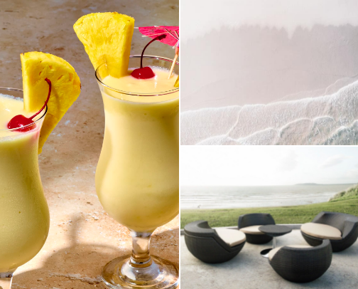 Tropical Dream: Staycation Vibes at Home cover photo collage