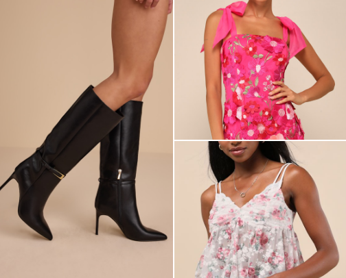 Lulus SALE cover photo collage