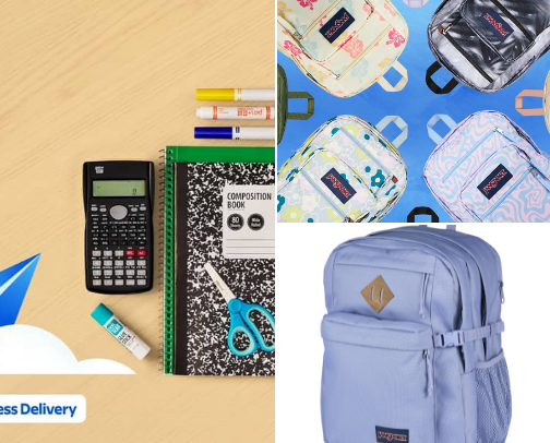 Essential Back to School List cover photo collage