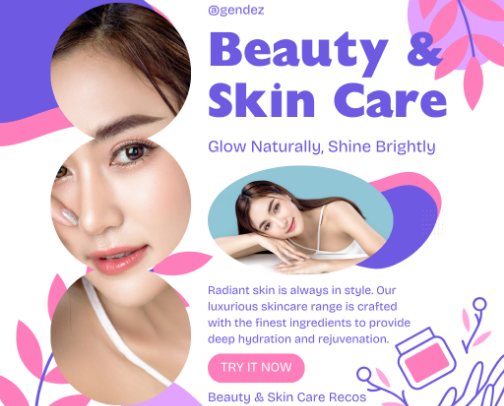 Glow-rious and Skin Feels So Good cover photo collage