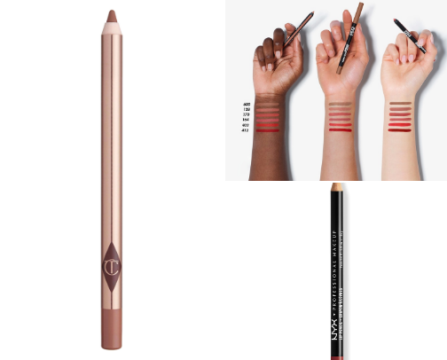 My favorite lip combo products cover photo collage