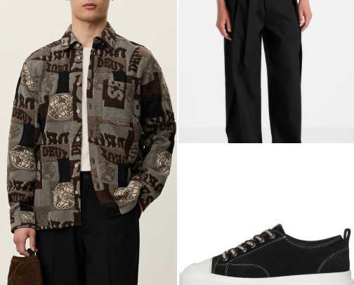 The Les Deux Kaleb Patchwork Edit cover photo collage