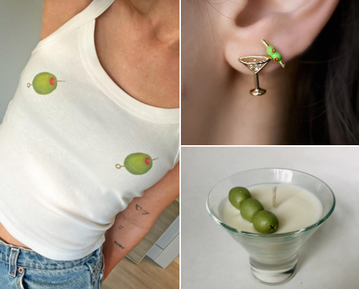 Dirty Martini Themed Gifts & Fun cover photo collage