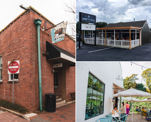 Metro Atlanta:  Coffee + Quiet Time = uninterrupted sips 😌 cover photo collage