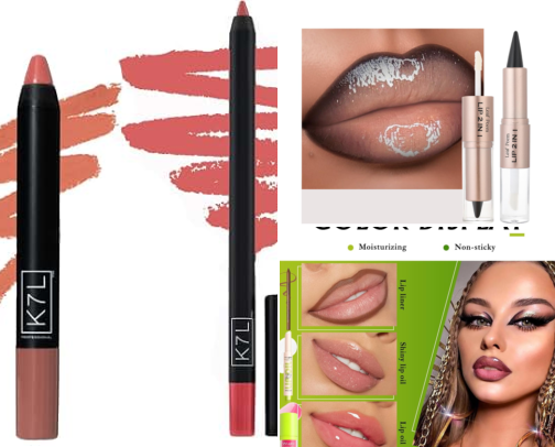 Top 10 Lip Liner and Lipstick Sets cover photo collage