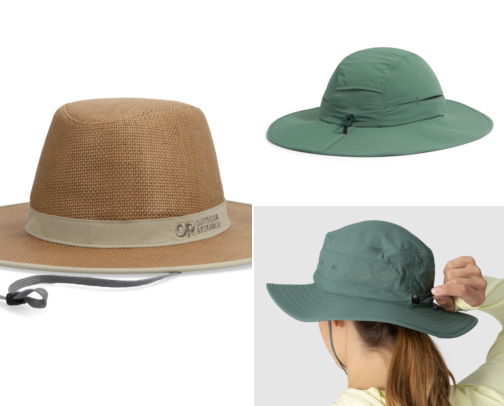Outdoor Research Sun Hats: Hiking, Beach & Travel cover photo collage