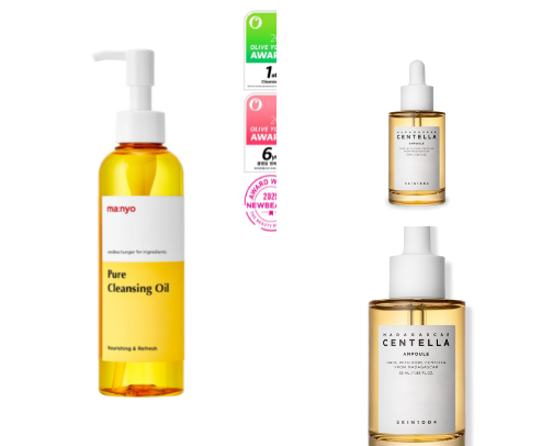 Korean Skincare- the everyday skincare routine that has helped my acne-prone skin✨ cover photo collage