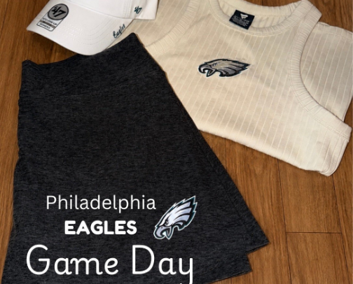 EAGLES GAME DAY FITS cover photo collage