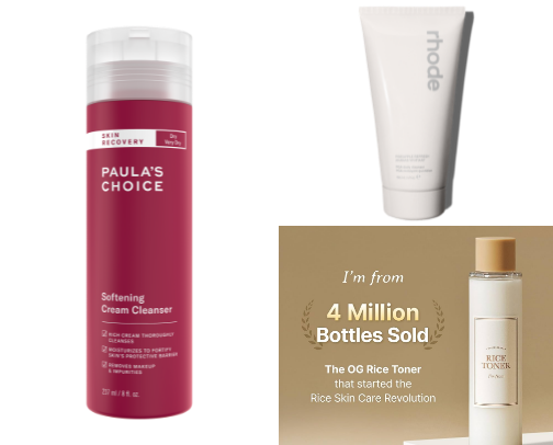 Hydrating Skincare Routine cover photo collage