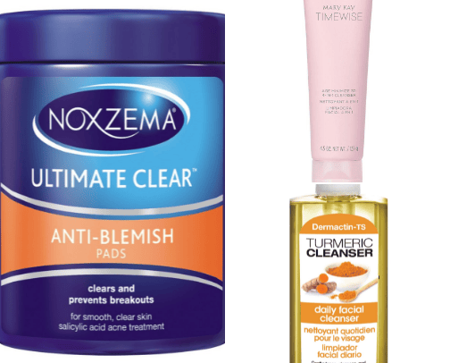 Best skin care products cover photo collage