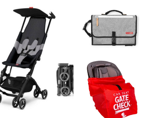 Baby/Toddler Travel Essentials cover photo collage