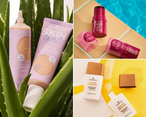 Essence - NEW MAKEUP cover photo collage