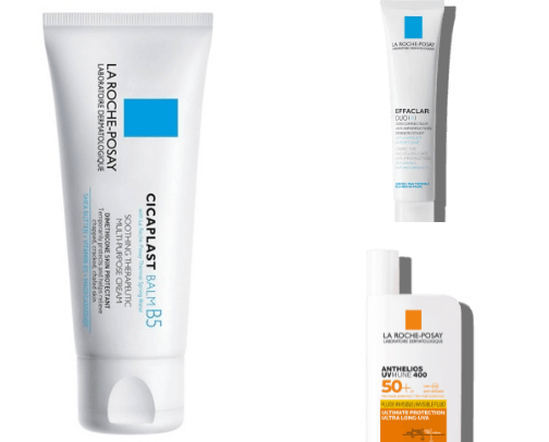 Skincare cover photo collage