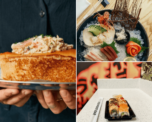 Dine like Seattleites cover photo collage