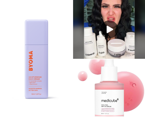 my skincare routine for dry skin cover photo collage