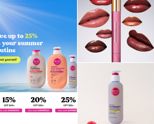 My favorite beauty recs cover photo collage